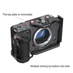 For Sony ILME-FX30 / FX3 PULUZ Metal Camera Cage Stabilizer Rig with NOTA Slider, For Sony ILME-FX30 / FX3
