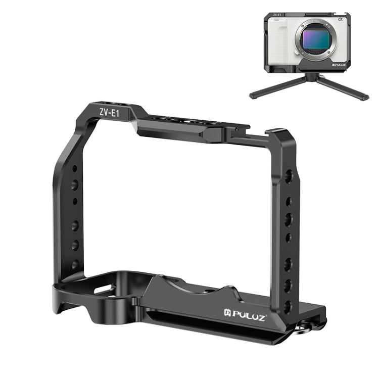 For Sony ZV-E1 PULUZ Aluminum Alloy Camera Cage Stabilizer Default Title