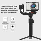 For Sony ZV-E1 PULUZ Aluminum Alloy Camera Cage Stabilizer