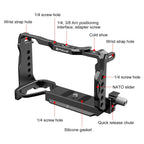 For Sony A6700 PULUZ Metal Camera Cage Stabilizer Rig, For Sony A6700