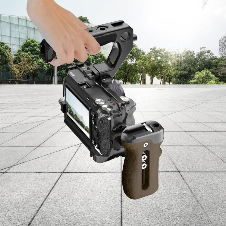 For Sony A6700 PULUZ Metal Camera Cage Stabilizer Rig, For Sony A6700