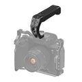 PULUZ Arri Metal Silicone Top Handle with Cold Shoe Mount for Mirrorless Camera Cage Stabilizer, Metal Silicone Top Handle Metal Silicone Top Handle