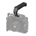 PULUZ Arri Metal Silicone Top Handle with Cold Shoe Mount for Mirrorless Camera Cage Stabilizer, Metal Silicone Top Handle Metal Silicone Top Handle