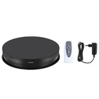 PULUZ 30cm Adjusting Speed Rotating Turntable Display Stand, Load 10-15kg, EU Plug, 30cm Load 10-15kg Black EU Plug, 30cm Load 10-15kg White EU Plug