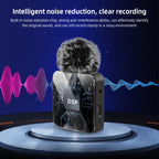 4 TX + 1 RX Wireless Lavalier Microphone, Type-C 4 TX + 1 RX – TPU