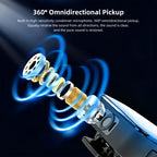 4 TX + 1 RX Wireless Lavalier Microphone, Type-C 4 TX + 1 RX – TPU