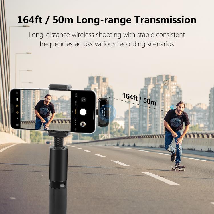 4 TX + 1 RX Wireless Lavalier Microphone, Type-C 4 TX + 1 RX – TPU