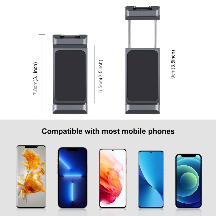 Cold Shoes Aluminum Alloy Phone Clamp Holder Bracket