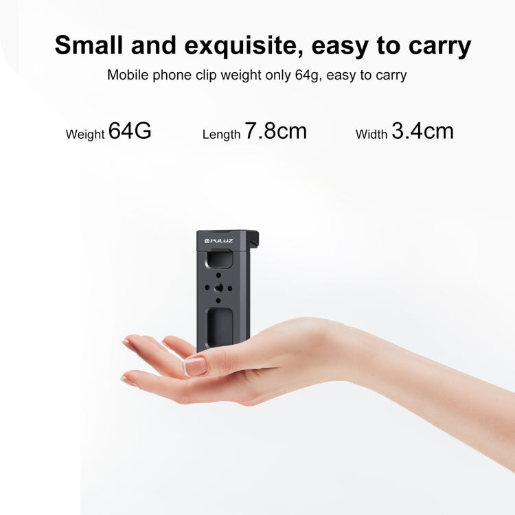 Cold Shoes Aluminum Alloy Phone Clamp Holder Bracket
