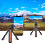 Tripod Head Cold Shoes Aluminum Alloy Phone Clamp Holder Bracket
