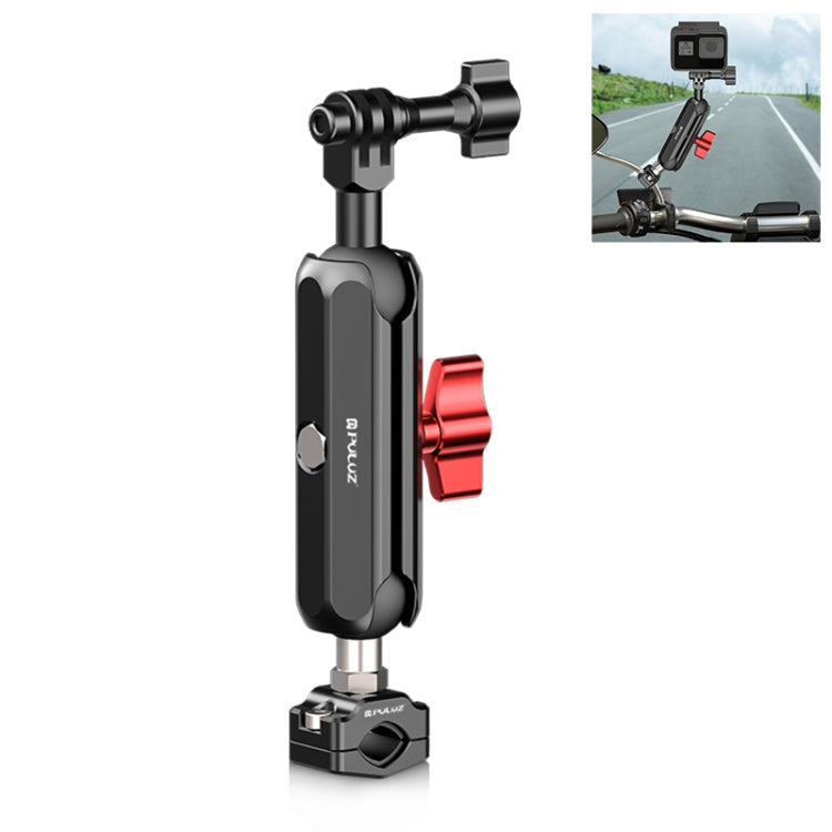 PULUZ Motorcycle Rearview Small Clamp Magic Arm Rod Mount, Small Clamp Small Clamp