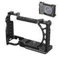 For Sony A6500 / A6400 / A6300 / A6000 PULUZ Metal Camera Cage Expansion Mount Stabilizer Rig, For Sony A6500 / A6400 / A6300 / A6000 For Sony A6500 A6400 A6300 A6000