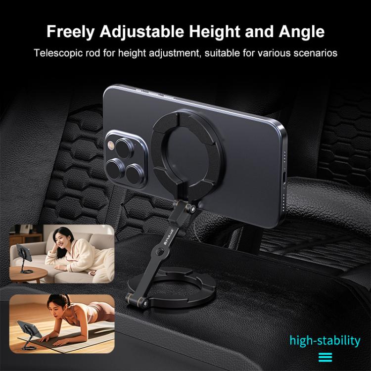 MagSafe Dual-Head Magnetic Folding Phone Holder Bracket, Dual-Head Magnetic Bracket – Magnetic, Aluminum Alloy