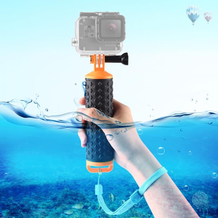 PULUZ Floating Handle Hand Grip Buoyancy Rods with Strap for GoPro HERO10 Black / HERO9 Black / HERO8 Black / HERO7 /6 /5 /5 Session /4 Session /4 /3+ /3 /2 /1, Xiaoyi and Other Action Cameras, Floating Hand Grip Floating Hand Grip