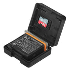 PULUZ Hard Plastic Battery Storage Box for DJI Osmo Action 6 / 5 Pro / Action 4 / GoPro HERO13 Black /12 Black /11 Black /10 Black /9 Black AHDBT-901 Enduro Battery, AHDBT-901 AHDBT-901