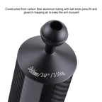 PULUZ 10.82 inch 27.5cm Length 60mm Diameter Dual Balls Carbon Fiber Floating Arm, Ball Diameter: 25mm, Buoyancy: 350g, 10 inch 350g Buoyancy