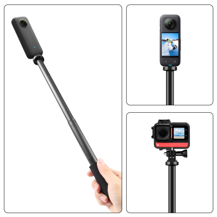 PULUZ Handheld Adjustable Aluminum Alloy Tripod Mount Monopod Extension Central Shaft Rod, Central Shaft Rod