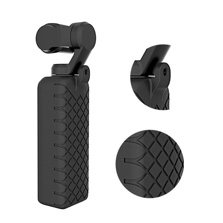 PULUZ 2 in 1 Diamond Texture Silicone Cover Case Set for DJI OSMO Pocket, For DJI OSMO Pocket