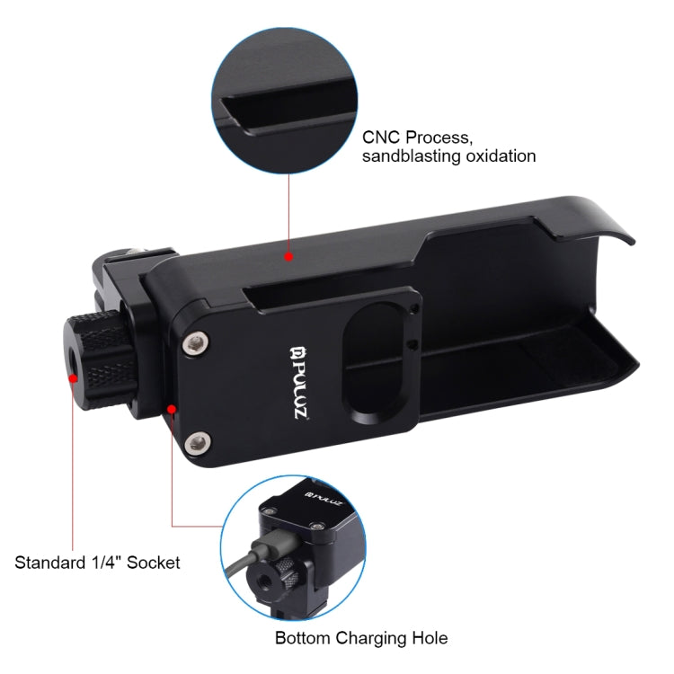 Housing Shell CNC Aluminum Alloy Protective Cover for DJI OSMO Pocket, Protective Cover – Aluminum Alloy