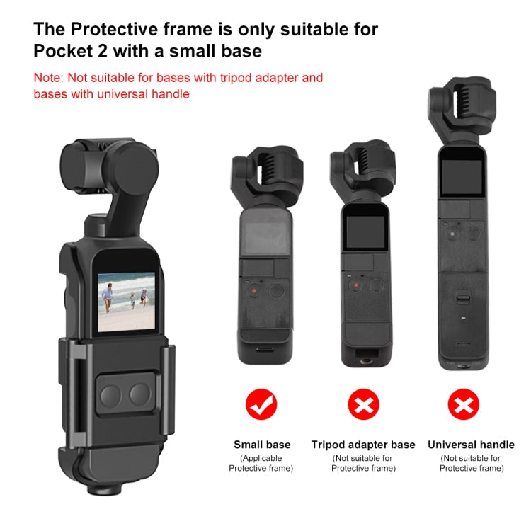 PULUZ Housing Shell Protective Cover Bracket Frame for DJI OSMO Pocket / Pocket 2, For DJI OSMO Pocket