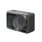 PULUZ Lens + Front and Back LCD Display 9H 2.5D Tempered Glass Film for DJI Osmo Action, For DJI Osmo Action For DJI Osmo Action