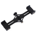 Live Broadcast Dual Phone Brackets Horizontal Holder for iPhone, Galaxy, Huawei, Xiaomi, Sony and Other Smart Phones, Dual Phone Bracket – Durable Build, Easy to Use Dual Phone Bracket Black