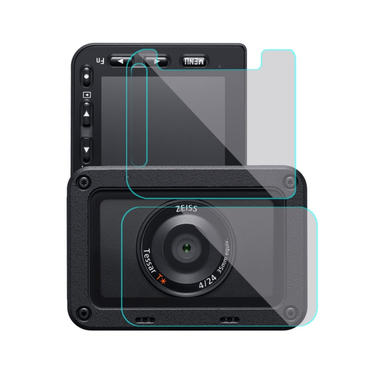 PULUZ Front Lens and Back LCD Display Flexible Anti-fingerprint AF HD Film for Sony RX0 II / RX0, For Sony RX0 II For Sony RX0 II