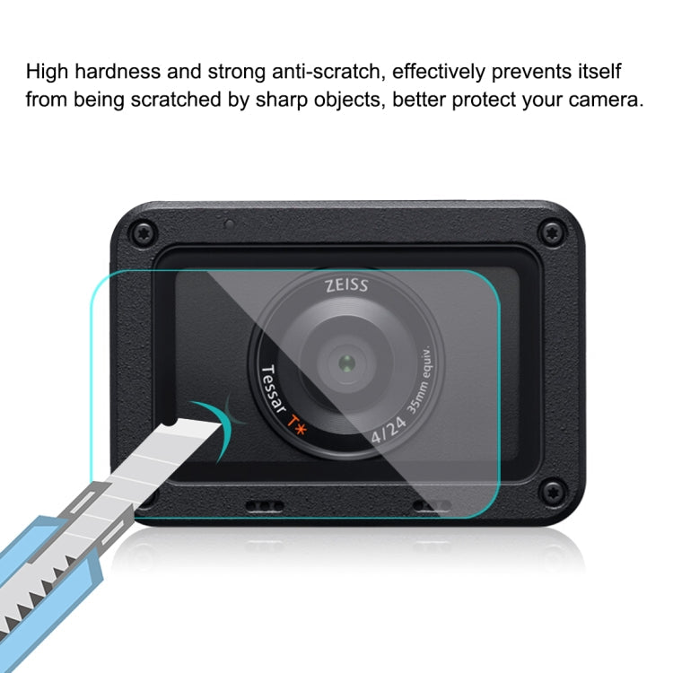 PULUZ Front Lens and Back LCD Display Flexible Anti-fingerprint AF HD Film for Sony RX0 II / RX0, For Sony RX0 II