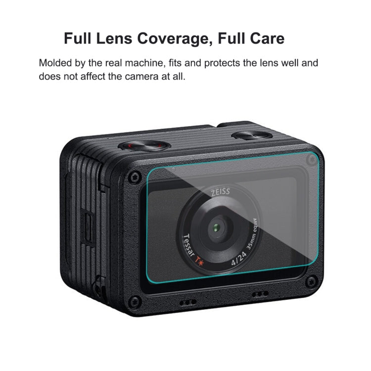 PULUZ Front Lens and Back LCD Display Flexible Anti-fingerprint AF HD Film for Sony RX0 II / RX0, For Sony RX0 II