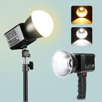 PULUZ 60W Studio Video Light 2500K-6500K Dual Color Temperature Professional Photography Fill Light, 60W Studio Video Light 60W Studio Video Light