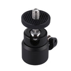 PULUZ 1/4 inch Screw Metal Tripod Ball Head Adapter with Lock, Tripod Ball Head Tripod Ball Head