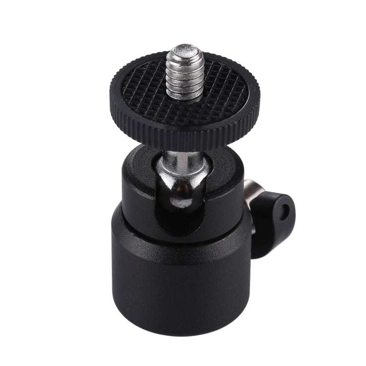 PULUZ 1/4 inch Screw Metal Tripod Ball Head Adapter with Lock, Tripod Ball Head Tripod Ball Head