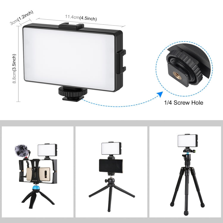 104 LED 3200K / 5600K Dimmable Video Light on-Camera Photography Lighting Fill Light for Canon, Nikon, DSLR Cameras, 104 LED Dimmable Light – TPU