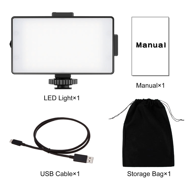 104 LED 3200K / 5600K Dimmable Video Light on-Camera Photography Lighting Fill Light for Canon, Nikon, DSLR Cameras, 104 LED Dimmable Light – TPU
