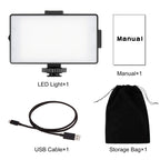 104 LED 3200K / 5600K Dimmable Video Light on-Camera Photography Lighting Fill Light for Canon, Nikon, DSLR Cameras, 104 LED Dimmable Light – TPU