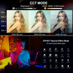 PULUZ 17cm Photo Handheld Full Color RGB Stick Light Magnetic LED Fill Light, 17cm Magnetic LED Fill Light