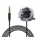 PULUZ 1.5m 3.5mm Jack Lavalier Wired Condenser Recording Microphone, 1.5m 3.5mm Jack 1.5m 3.5mm Jack