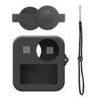 PULUZ for GoPro Max Dual Lens Caps Case + Body Silicone Protective Case, Silicone Case