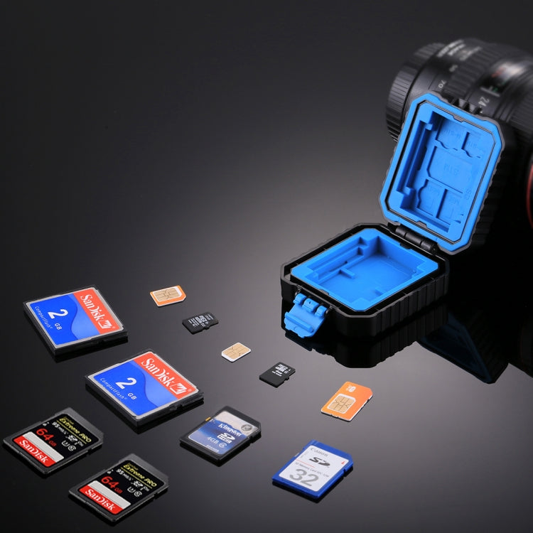 11 in 1 Memory Card Case for 3SIM + 2XQD + 2CF + 2TF + 2SD Card, 11 in 1 – Durable Build, Easy to Use