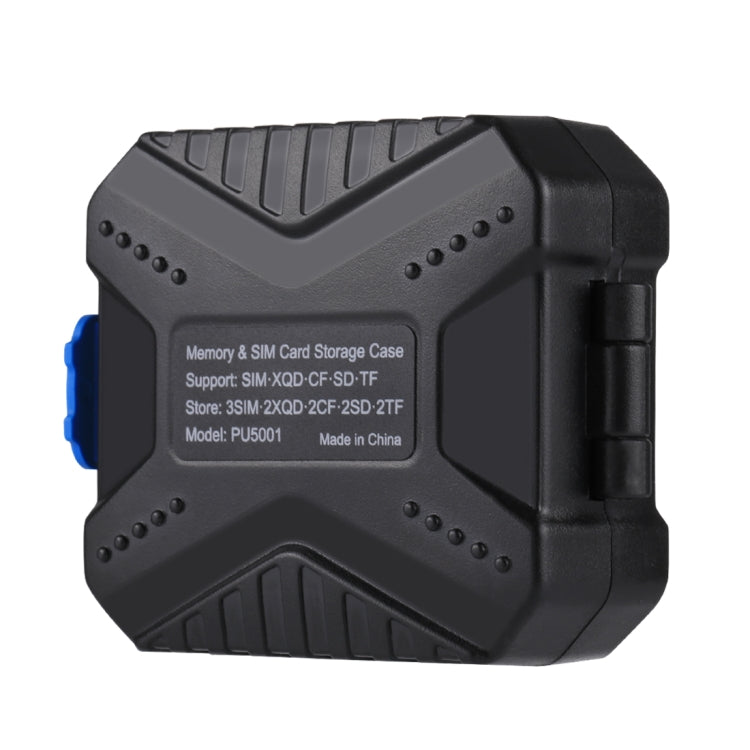 11 in 1 Memory Card Case for 3SIM + 2XQD + 2CF + 2TF + 2SD Card, 11 in 1 – Durable Build, Easy to Use