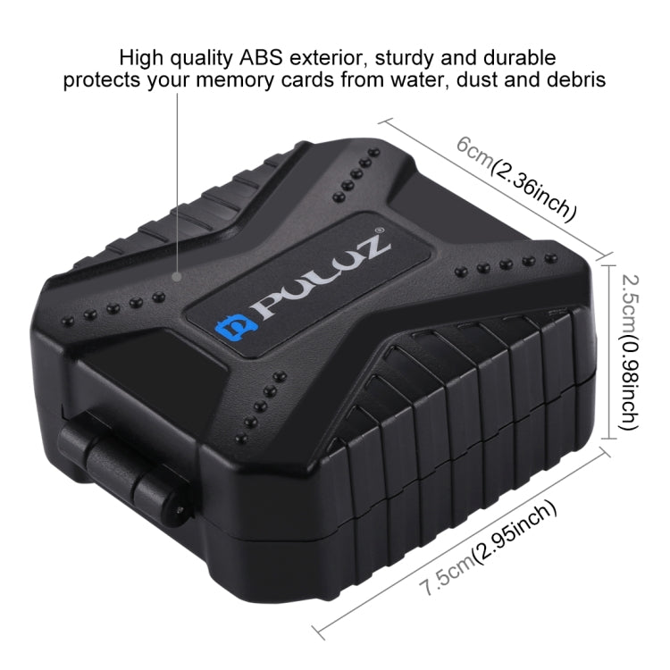 11 in 1 Memory Card Case for 3SIM + 2XQD + 2CF + 2TF + 2SD Card, 11 in 1 – Durable Build, Easy to Use