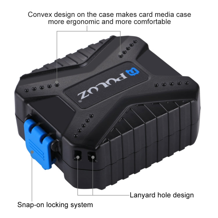 11 in 1 Memory Card Case for 3SIM + 2XQD + 2CF + 2TF + 2SD Card, 11 in 1 – Durable Build, Easy to Use
