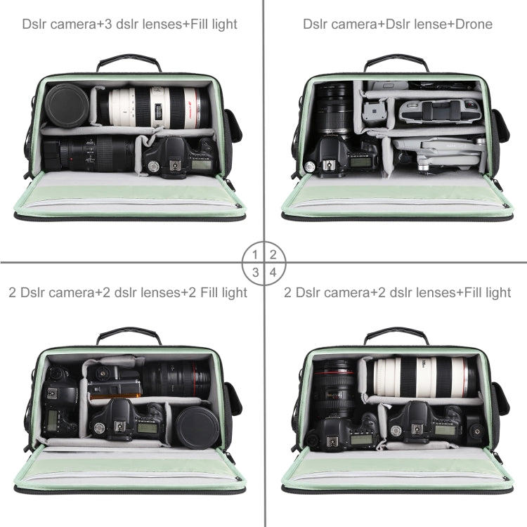 Portable Camera Crossbody Shoulder Bag Digital Storage Lens Bag, Crossbody Shoulder Bag – Waterproof, Wear-resistant