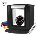 PULUZ 40cm Folding Portable White Light Dimmable Photo Lighting Studio Shooting Tent Box Kit with 6 Colors (Black, Orange, White, Red, Green, Blue) Backdrops, 40cm Box(US), 40cm Box(UK), 40cm Box(EU), 40cm Box(AU) 40cm Box(US) 40cm Box(US)