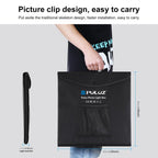 PULUZ 40cm Folding Portable White Light Dimmable Photo Lighting Studio Shooting Tent Box Kit with 6 Colors (Black, Orange, White, Red, Green, Blue) Backdrops, 40cm Box(US), 40cm Box(UK), 40cm Box(EU), 40cm Box(AU)