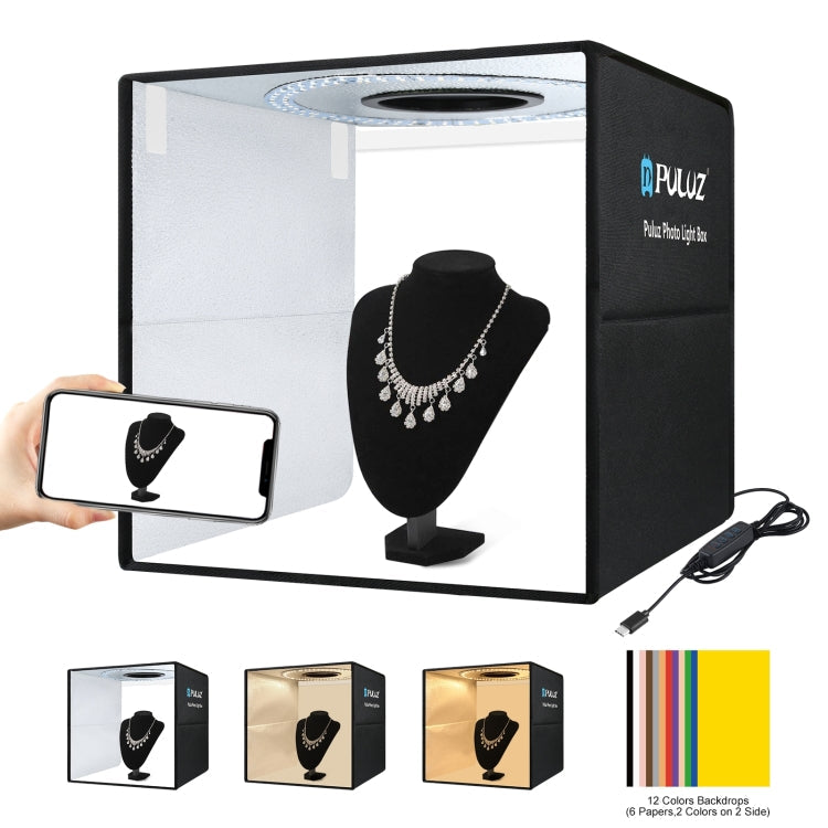 50cm Photo Studio Light Box, PU5050BA, PU5050RD, PU5050A, PU5050BEU, PU5050BUK PU5050RD
