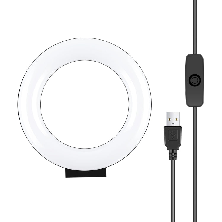 4.7 inch 12cm Curved Surface USB White Light LED Ring Selfie Beauty Vlogging Photography Video Lights, 4.7 inch – Durable Build, Easy to Use 4.7 inch