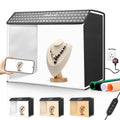 PULUZ Photo Studio Light Box Portable 60 x 40cm Cuboid Photography Studio Tent Kit with 6 Color Backdrops, 60 x 40cm (UK), 60 x 40cm (EU), 60 x 40cm (AU), 60 x 40cm (US) 60 x 40cm (UK) UK Plug