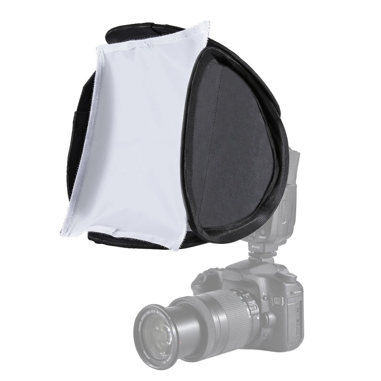 PULUZ Foldable Soft Flash Light Diffuser Softbox Cover, Size: 23cm x 23cm, 23cm Softbox 23cm Softbox