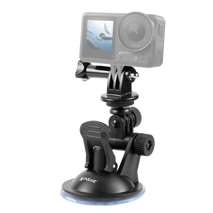 Car Suction Cup Mount with Screw & Tripod Mount Adapter & Storage Bag for GoPro, Insta360, DJI and Other Action Cameras, Sucker Mount – Durable Build, Easy to Use
